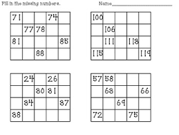 Here you will find our selection of free math puzzles to help your child apply some of their math skills in a fun and challenging way. Number Grid Puzzles 1st Grade Worksheets Teaching Resources Tpt