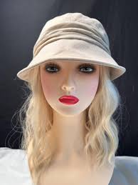 Japanese Beige Bucket Hat Cotton Linen Octagonal Hat for Women Lightweight  Summer Sun Hat for Travel Daily Wear Head Size Under 58cm