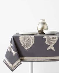 Fish Print Tablecloth Biancheria Da Tavola Zara Home Arredamento