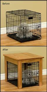 Chew Proof Dog Crate End Tablewith Wire Strips Dog Crate Table Dog Crate Cover Dog Crate End Table