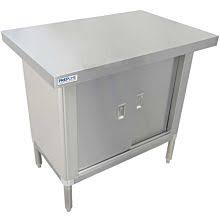 Almost every commercial kitchen will need a stainless steel work table in order to prep their food. Stainless Steel Commercial Kitchen Cabinets Work Tables Kitchenall New York