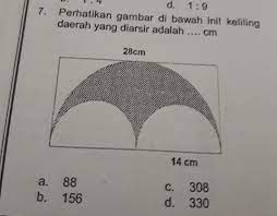 Rumus keliling lingkaran (lengkap)+ contoh soal keliling lingkaran. Perhatikan Gambar Dibawah Ini Keliling Daerah Yang Diarsir Adalah Brainly Co Id