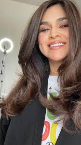 E s p r e s s o 🍄‍🟫🤎, A little shine to add to the glow ✨ @melvismm ,  #richbrunette #happyhealthyhair #longlayers #longhair #joicocolor  #newhairwhodis #bellechasse #hanzonation #hanzo ...