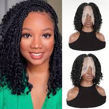 16 Inch synthetic hair braid wig