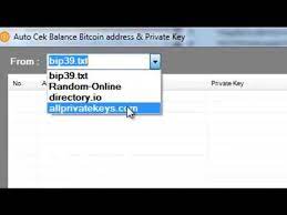 Auto Fast Scanner Balance Bitcoin Address Private Key Youtube