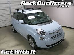 Fiat 500l Thule Rapid Traverse Black Aeroblade Roof Base Rack 14 16 Fiat 500l Fiat Thule