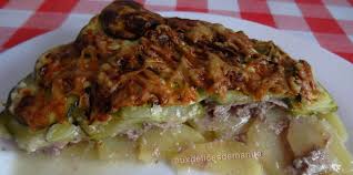Gratin De Courgettes Et Pommes De Terre Au Boeuf Et Bacon Recette Par Auxdelicesdemanue
