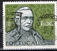 Portugal President Óscar Carmona 100 Ann stamp 1969 A=2