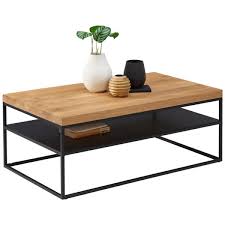 Novel couchtisch im industrial chic. Novel Couchtisch Eiche Massiv Rechteckig Schwarz Eichefarben Villach Holz Metall 60x36x100 Cm Pulverbeschichtet Geolt Echtholz 001968004914 Von Xxxlutz Ansehen