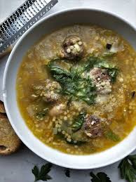 Savory Parmesan Fennel Italian Wedding Soup Recipe Italian Wedding Soup Wedding Soup Mild Italian Sausage