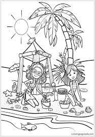 Specially designed for experienced colorists, groovy mandalas and other creative haven® adult coloring books offer an escape to a world of inspiration and artistic fulfillment. Groovy Girls Playing Sand Castle At Beach Coloring Pages Beach Coloring Pages Coloring Pages For Kids And Adults