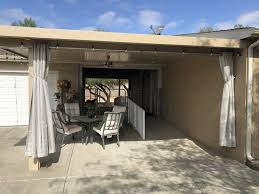 Hang Curtains From You Alumawood Patio Cover Patio Patio Curtains Outdoor Curtains