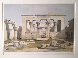 David Roberts Portico Of The Temple Of Kalabsha Ancient Egyptian Architecture Egyptian Painting Ancient Egyptian Paintings