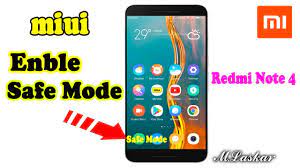 You can enable or turn safe mode on first to try and diagnose. How To Enable And Disabled Safe Mode In Redmi Note Miui 8 9 Youtube