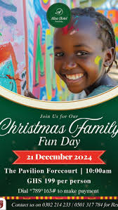 Get ready for a festive family fun day! , Join us at the Alisa Pavilion