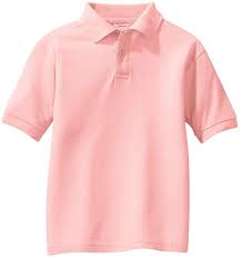 Youth Polos School Uniform Shirts In 14 Colors Sizes Youth Xs Xl Light Pink Cn11nrdnj9n Pink Polo Shirt Uniform Shirts Boys School Uniform