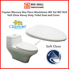 Maybe you would like to learn more about one of these? Claytan Mercury One Piece Washdown Wc1622 Usc231 Soft Close Heavy Duty Toilet Seat Cover Only Big Wall Hardware Shopee Malaysia