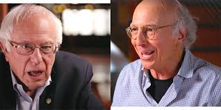 Larry David, Bernie Sanders Learn They're Related Video