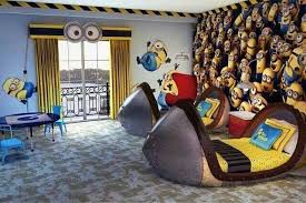 Murat Denizalti Adli Kullanicinin Kids Bed Rooms Panosundaki Pin Dekorasyon Minyonlar Ve Evler