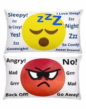 I Need This Pillow Omg My Husband Will Be So Happy Sarcastic Emoji Emojipillow Sleepyemoji Angryemoji Emojis Angry Emoji Emoji Pillows Funny Pillows