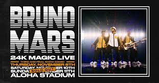 bruno mars adds historic 3rd hawaii show following 2 sold