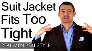 Stand out from the crowd with our smart suit jackets from river island. Man S Suit Jacket Fits Too Tight Men S Clothing Alterations Male Style Advice Video Youtube
