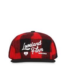 Red And Black Cap Loveland Farm