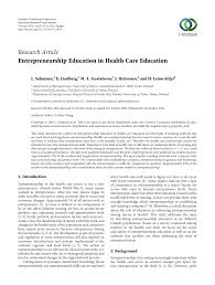 Kelima, orang yang mempunyai wudhu disunahkan memperbarui wudhunya lagi walaupun belum pernah digunakan untuk beribadah sama sekali. Pdf Entrepreneurship Education In Health Care Education