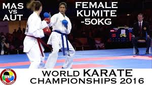 Contact kuala lumpur sukan sea 2017 on messenger. Bronze Female Kumite 50kg Sharmini Mas Vs Plank Aut 2016 World Karate Championships Youtube