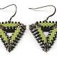 Raised Triangle Earrings