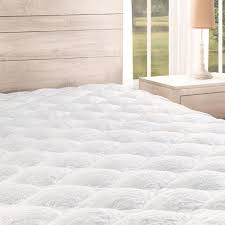 Cooling Mattress Pad With Fitted Skirt In 2020 Cooling Mattress Pad Mattress Mattress Pad