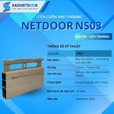 Báo giá cửa cuốn Netdoor mới nhất - KM lên đến 30%