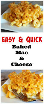 Easiest Baked Macaroni And Cheese The Best Recipe Easy Baked Macaroni And Cheese Recipe Recipes Easy Mac And Cheese