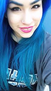 I Went Blue With Arcticfoxcolor In Poseidon And Aquamarine Funky Hair Colors Unnatural Hair Color Fox Hair Dye