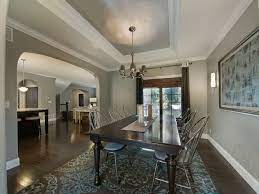 Typically, we recognize wallpaper for the wall. Tray Ceiling Dining Room Ideas Photos Houzz