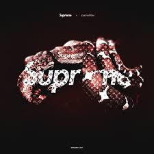 High quality supreme louis vuitton inspired scarves by independent artists and designers from around the world. Gfxleks Supreme X Louis Vuitton Snake Art By Ig Gfxleks