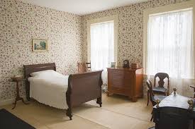 A New Room For Emily Dickinson Amherst Poet S Bedroom Undergoes Historic Renovation Discount Bedroom Furniture Emily Dickinson New Room