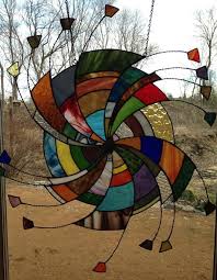 Eye Of The Storm Stained Glass Mosaic Swirl Delphi Artist Gallery Faux Stained Glass Glass Art Pictures Stained Glass Suncatchers