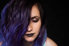 A rich, dark purple shade complements brunette hair beautifully. Discover Outstanding Black Hair With Purple Streaks Hairstyles