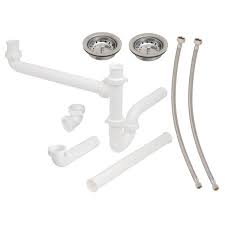 Install the plumbing for your kitchen sink easily and without leaks with this snappy trap drain kit. Double Bowl Kitchen Sink Drain Kit Hd Supply