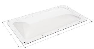 Find deals on products in sports & fitness on amazon. Icon 01848 Rv Rectangle Skylight 18 X 34 Clear