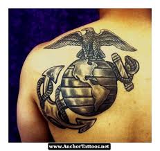 American eagle traditional tattoos designs on leg for men and women. 60 Globe Eagle And Anchor Tattoos Designs With Meanings