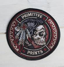 Tribal Nations 3 5 Embroidered Patch Embroidered Patches Custom Embroidered Patches Free Logo Mockup