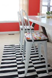 Chair cushions can make the difference between long, lingering kitchen conversations and everyone leaping up from the table the second the meal is done. Diy Industrial Chair Seat Cushions Colors And Craft