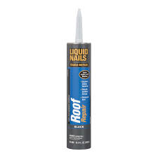 Liquid Nails Roof Repair 10 3 Oz Black Exterior Waterproofing Roof Adhesive Rr 808 The Home Depot