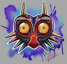 The Legend Of Zelda Majora S Mask Legend Of Zelda Tattoos Zelda Tattoo Sweet Drawings