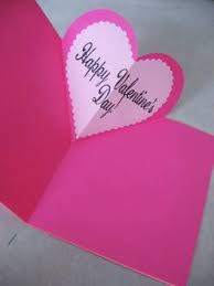 Make this creative card in minutes. Heart Pop Up Valentine Card Pop Up Valentine Cards Homemade Valentines Valentines Cards