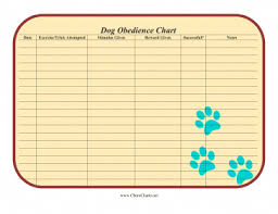 Canine Owners Can Use This Free Printable Dog Obedience