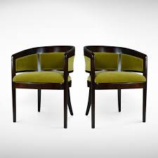 Pair Of Chartreuse Mohair Armchairs By Edward Wormley Furniture Dining Chairs Furniture Chair Furniture