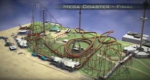 Liseberg (gothenburg, västra götaland, sweden). This Was The Original Plan For A Mega Coaster For Liseberg Before It Became Helix Do You Think It Would Ve Been Better Or Worse Rollercoasters